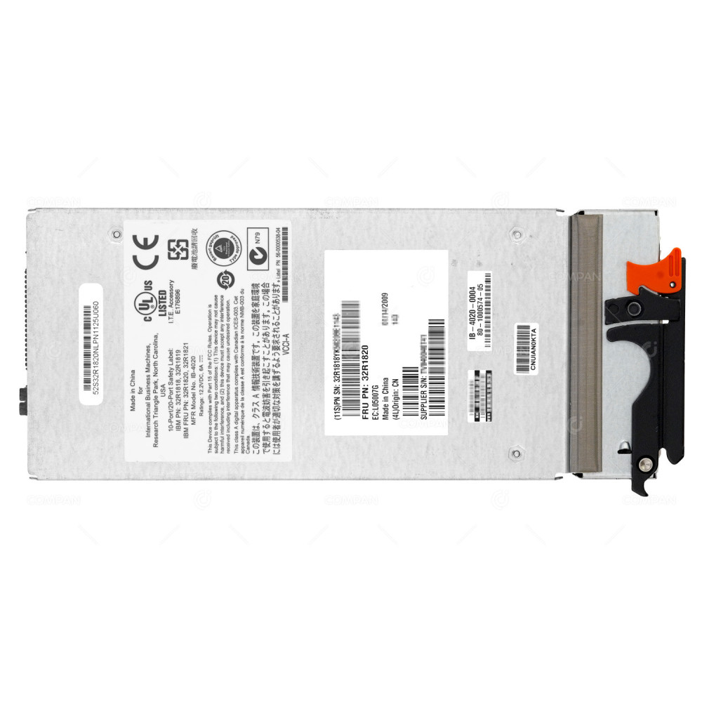 32R1820 IBM BROCADE 6-PORT 4GB SFP SAN SWITCH MODULE